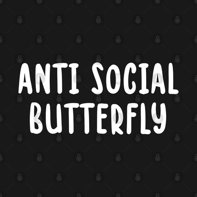 Gifts for Introverts  Anti social Butterfly by TIHONA