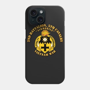 2nd Battalion, 5th Cavalry w Txt Phone Case