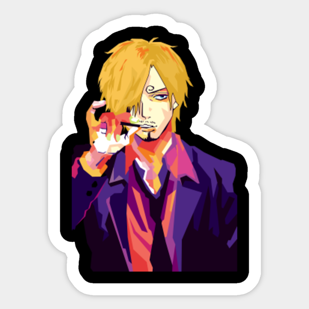 Vinsmoke Sanji Vinsmoke Sanji Sticker Teepublic