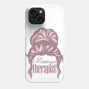 Messy Massage Bun Phone Case