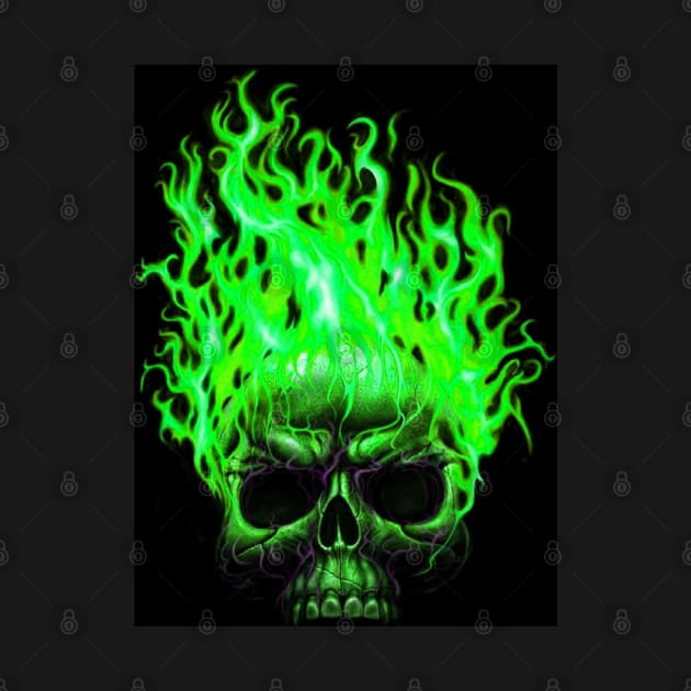 Green Skull by NOMAD73