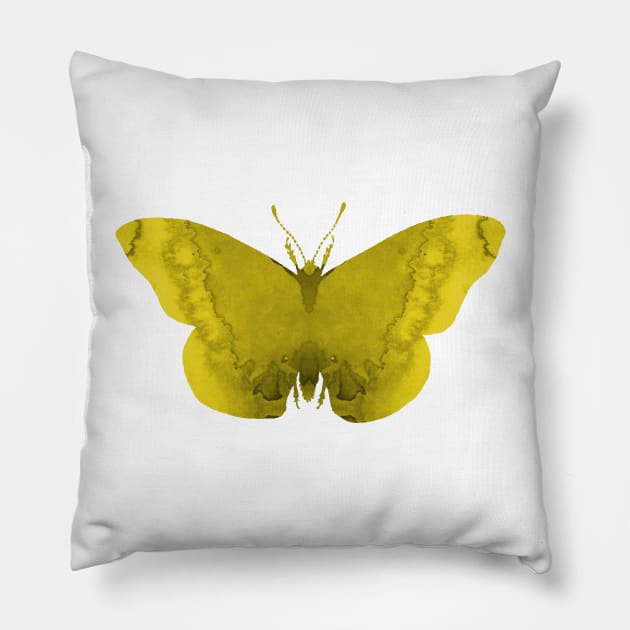 Butterfly Pillow by BittenByErmines