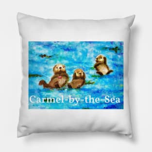 Otter Trio Carmel Pillow