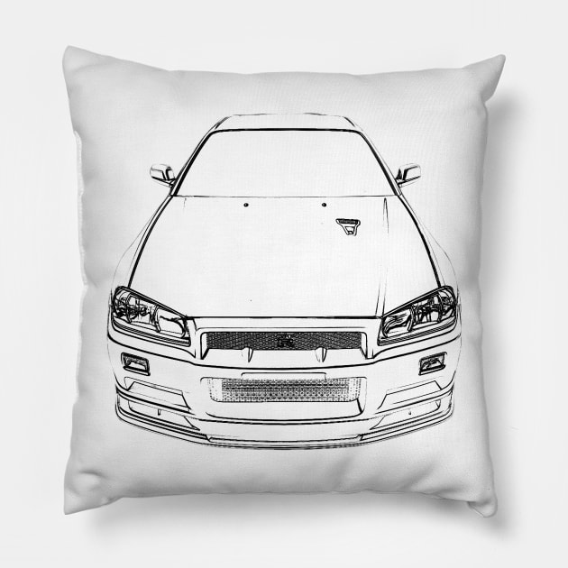 R34 Pillow by HorizonNew