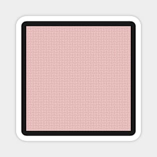 Traditional Japanese Pastel Pink Geometric Pattern Magnet