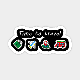 Time to Travel Magnet