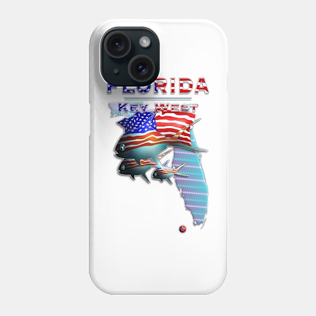 Florida Key West US Permit II Phone Case by MikaelJenei