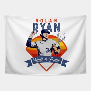 Nolan Ryan Houston Fame Hou Tapestry