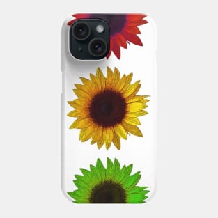 sunflowers semaphore Phone Case