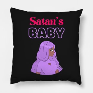 Satan's baby 2 Pillow