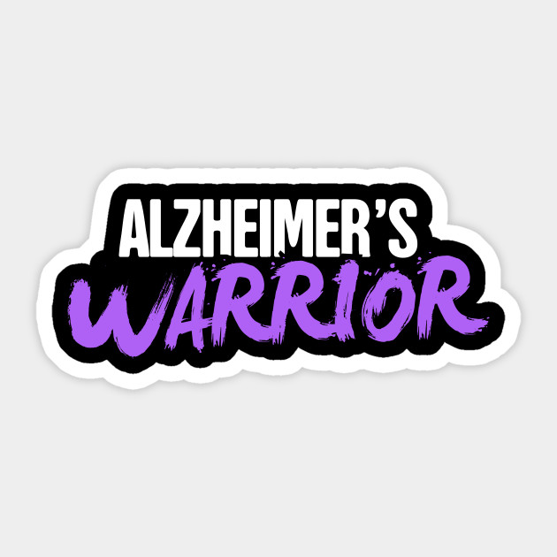 Warrrior Gift For Alzheimers Disease Awareness - 