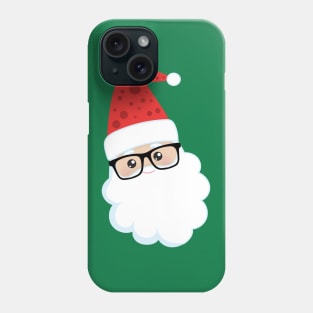 Santa Wearing Glasses Phone Case