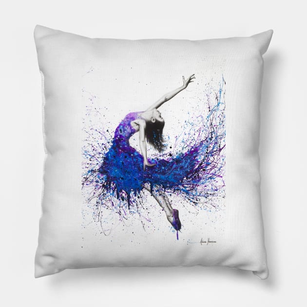 Evening Sky Dancer Pillow by AshvinHarrison