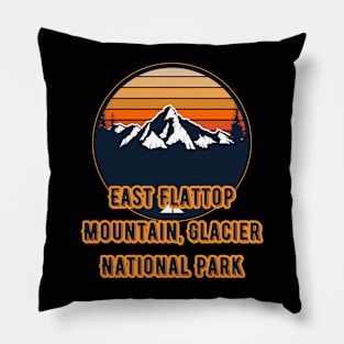 East Flattop Mountain, Glacier National Park Pillow