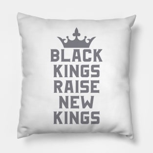 Black Kings Raise New Kings | African American | Afrocentric Pillow