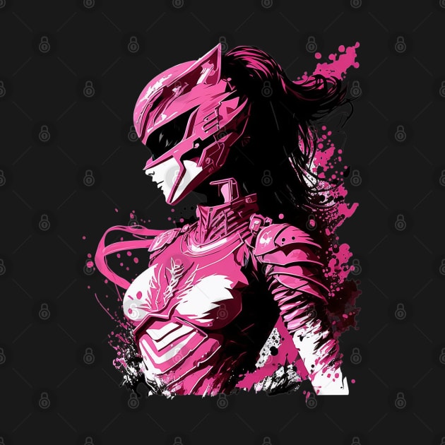 Pink Ranger Splash by Dandzo