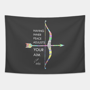 BOW AND ARROW Tapestry