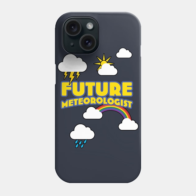 Future Meteorologist Storm Chaser Phone Case by McNutt