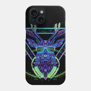 Neon Stag Phone Case