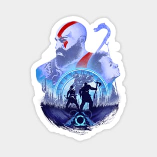 Kratos and Atreus Adventure 2 Magnet