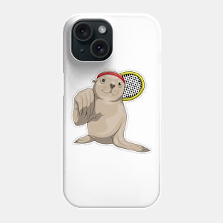 Seal Tennis Tennis racket Phone Case