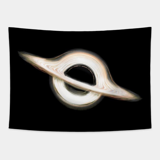 Black Hole - Event Horizon Tapestry by InspirationPL