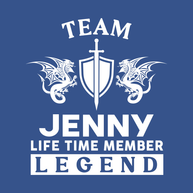 Disover Jenny Name T Shirt - Jenny Life Time Member Legend Gift Item Tee - Jenny - T-Shirt