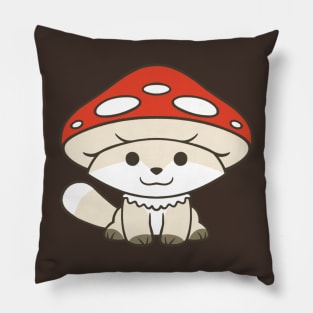 Foxshroom Pillow
