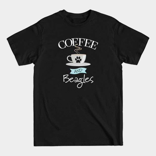 Disover Beagle - Coffee And Beagles - Beagle - T-Shirt