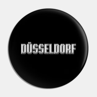 Düsseldorf Stadt Retro Düsseldorfer Ruhrgebiet Pin