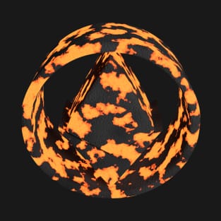 Ethereum - 3D - Magma T-Shirt