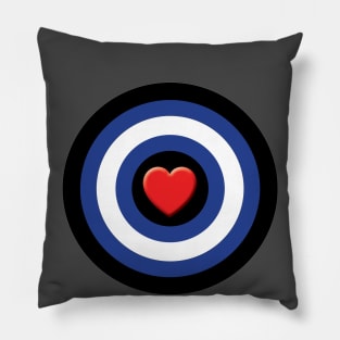 Leather Pride Shield Pillow