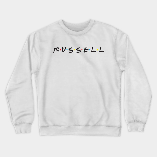 Russell Sweatshirt Size Chart
