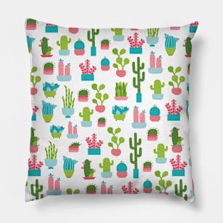 Cacti and succulents Pillow