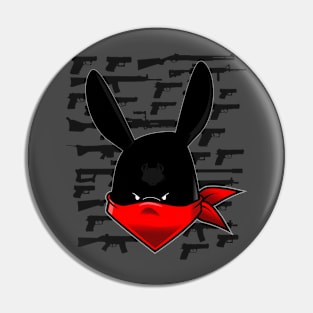 BAP Bunny Head Pin