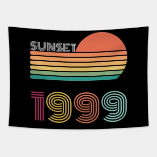 Sunset Retro Vintage 1999 Tapestry