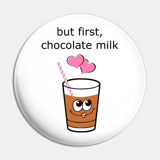 New Chocolate Milk Pin by TnTees