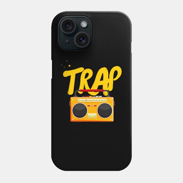 Trap music design Phone Case by Pieartscreation