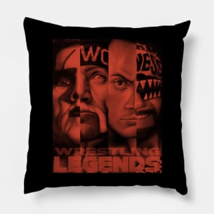 Wrestling legends Red Pillow