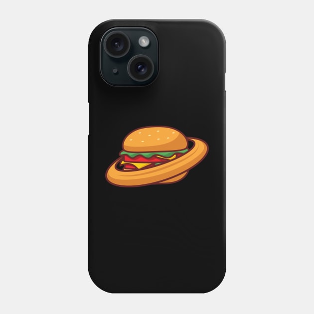 planet burger Phone Case by noorshine