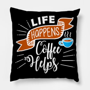 Motivational Coffee Pillow