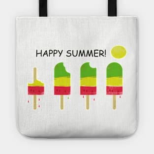 Happy summer T-Shit design Tote