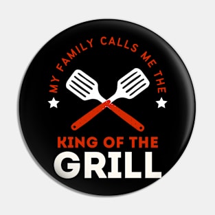 King of the Grill Pin