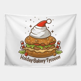 Festive Bakery Tycoon,christmas Tapestry