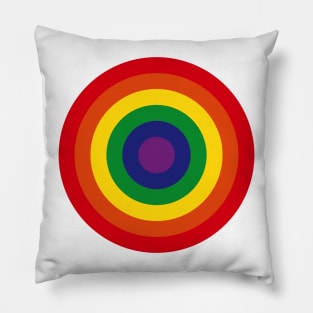 Rainbow Mod Target Pillow