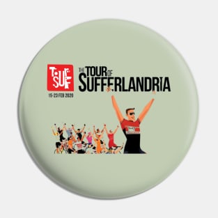 Sufferlandria 2020 logo Pin