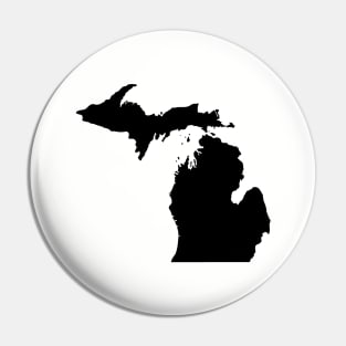 Michigan Black Pin