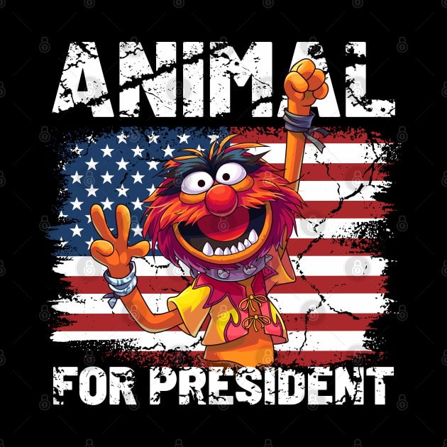 Muppets Animal 24 For President by VIQRYMOODUTO