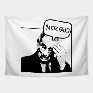 Dr. Fauci Facepalm Tapestry