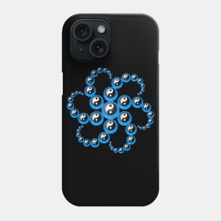 Yin Yang Design - Turquoise Color Phone Case